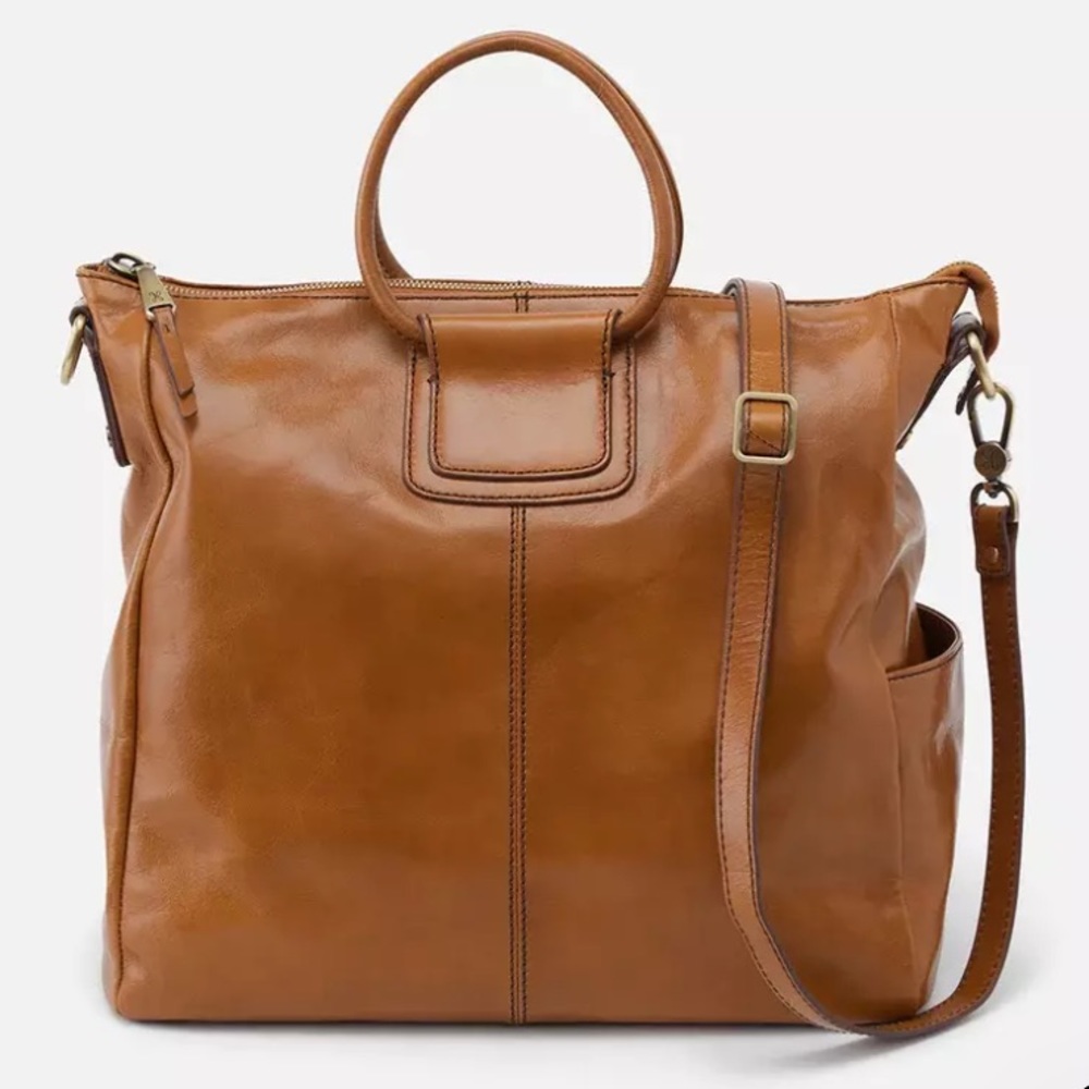 Brand New/Never Used Honey Colored Sheila Large Satchel